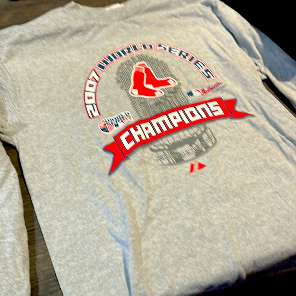 MLB official 2007 Red Sox long sleeve t-shirt